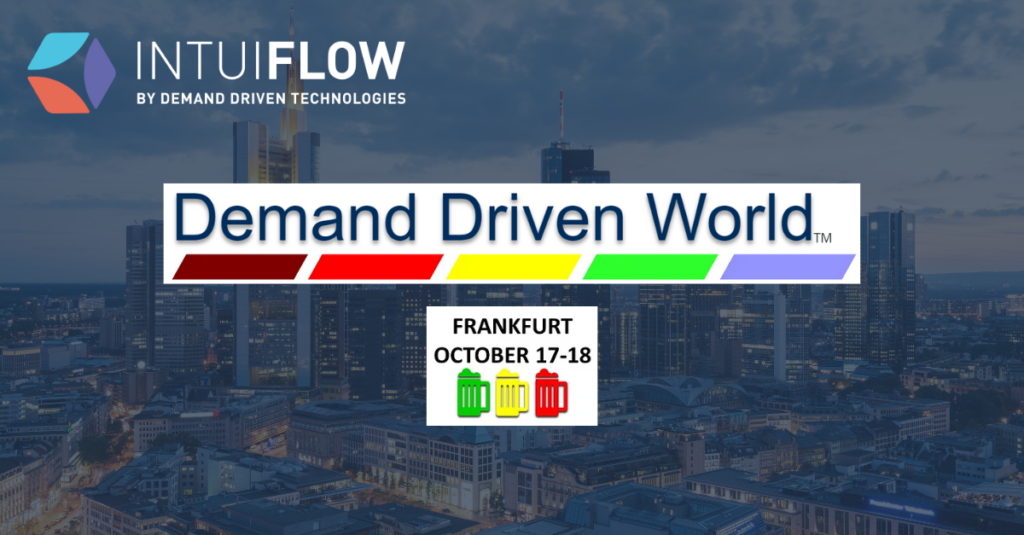 Promotional graphic for the DD World conference in Frankfurt, Germany on October 17-18 2024