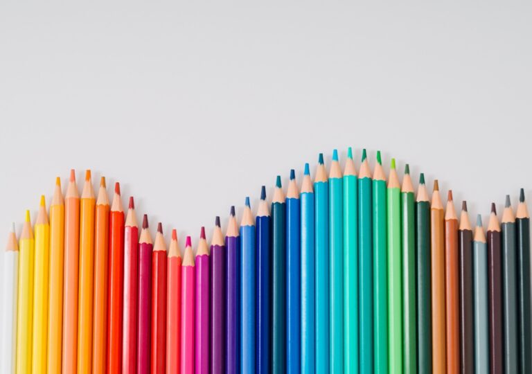 Colored Pencil Wave