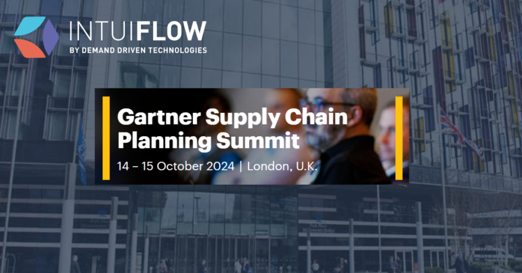 Promotional image of the Gartner Supply Chain Planning Summit in London