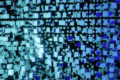 blue boxes everywhere, representing excess inventory